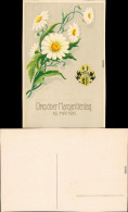 Ansichtskarte  Dresdner Margarittentag 1911 Prägekarte - Publicidad