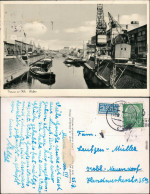 Ansichtskarte Neuss Hafen Und Verladekräne 1964  - Other & Unclassified