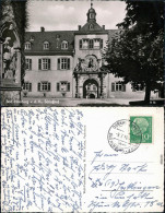 Ansichtskarte Bad Homburg Vor Der Höhe Kaiserliches Schloß - Schlosshof 1956 - Bad Homburg