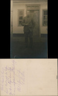 Ansichtskarte  Soldaten-Porträts 1. Weltkrieg - Mannschaftsdienstgrad 1916 - Personnages