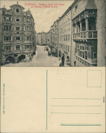 Ansichtskarte Innsbruck Goldenes Dachl Mit Herzog Friedrich Straße 1904  - Innsbruck