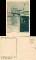 Ansichtskarte  Schiffe/Schifffahrt - Dampfer - Verankert - Kirche 1930 - Paquebots