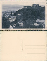 Ansichtskarte Badenweiler Burg Badenweiler (Schlossruine) Und Rheinebene 1930 - Badenweiler