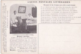 SAINT ETIENNE      CARTES POSTALES LITTERAIRES         N° 10  DE M PORCHERE - Saint Etienne