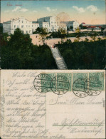 Ansichtskarte Zittau Treppe, Partie Am Bahnhof 1920  - Zittau