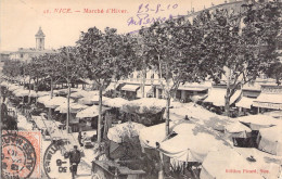 FRANCE - Nice - Marché D'hiver - Edition Picard - Animé - Carte Postale Ancienne - Marchés, Fêtes