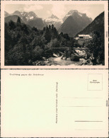 Ansichtskarte Lofer Panorama-Ansicht - Teufelssteg Gegen Die Steinberge 1955 - Other & Unclassified