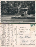 Chemnitz Karl-Marx-Stadt Schloßteichinsel - Denkmal - Brunnen 1931 - Chemnitz