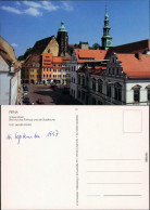 Ansichtskarte Pirna Unterer Markt, Rathaus, Stadtkirche 1997 - Pirna