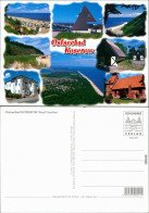 Ansichtskarte Koserow Strand, Schilfhäuser, Luftbild, Hotel, Kirche 2000 - Andere & Zonder Classificatie