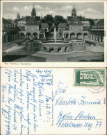 Ansichtskarte Bad Nauheim Sprudelhof Mit Springbrunnen 1956 - Bad Nauheim