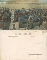 Luftbild  Antwerpen Anvers Grote Markt Mit Brabo-Denkmal - Hafen 1915 - Other & Unclassified