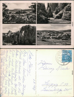 Tambach-Dietharz Teilansicht, Apfelstädtgrund, Falkenstein, Panorama 1956 - Tambach-Dietharz
