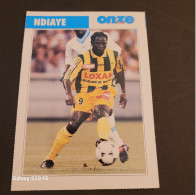 Fiche Illustrée Sport Football ** Onze Mondial   ** France ** Nantes **  Samba Ndiaye - Sports