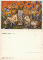  Glückwunsch/Grußkarten: Ostern / Oster-Karten - Blumenkinder 1932 - Easter