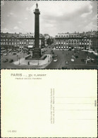 CPA Paris Place Et Colonne Vendome 1962 - Autres & Non Classés