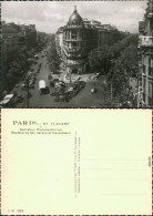 CPA Paris Boulevard Des Italiens Et Haussmann 1962 - Otros & Sin Clasificación