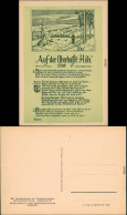 Ansichtskarte  Liedansichtskarte "Auf Der Oberhofer Höh'" 1954 - Musica