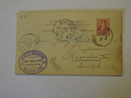 ARGENTINA POSTAL CARD 1928 - Other & Unclassified