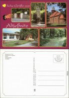 Altjeßnitz Raguhn-Jeßnitz Park, Irrgarten Parkgaststätte, Parkteich 1995 - Other & Unclassified