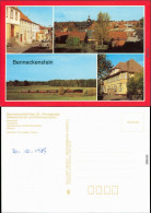 Benneckenstein Bergstraße, Teilansicht, Harzquerbahn Bei    Rathaus 1988 - Other & Unclassified