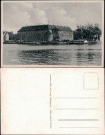 Postcard Sonderburg Sønderborg Schloß Und Hafen 1935  - Dinamarca