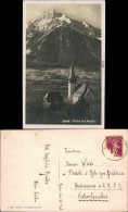 Ansichtskarte Spiez Kirche Mit Niesen 1931  - Autres & Non Classés