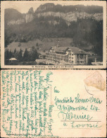 Ansichtskarte Beatenberg Hotel Regina Mit Birenfluh 1927  - Autres & Non Classés