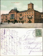 Ansichtskarte Karlsruhe Partie Am Rathaus 1909  - Karlsruhe