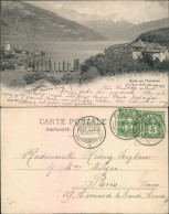 Ansichtskarte Spiez Villa - Thunersee 1907  - Autres & Non Classés