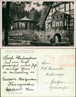 Ansichtskarte Saalfeld (Saale) Quellenhaus Mit Kur-Brunnenhalle 1938 - Saalfeld