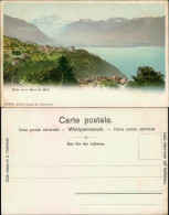 Ansichtskarte Glion-Montreux (Muchtern) Glion Et La Dent Du Midi 1900 - Andere & Zonder Classificatie