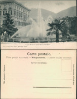 Ansichtskarte Lugano Fontana Della Piazza Bandoria 1909 - Andere & Zonder Classificatie