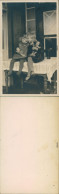  2 Kleine Mädchen Mit Puppen Umarmen/drücken Sich 1934 Privatfoto  - Portraits