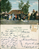 Ansichtskarte .Argentinen .Argentina Pericon National Tanz, Reiter 1909 - Argentinië