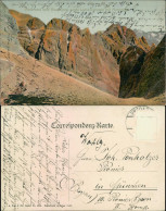 Kanzenei Canazei (Cianacèi) Panorama Vom Rosengartl Gegen Larseckgruppe 1906  - Other & Unclassified