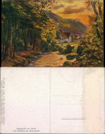 Ansichtskarte Lichtenstein (Württemberg) Echazquelle Bei Honau 1913 - Other & Unclassified
