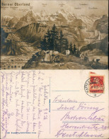 Berner Oberland Schweiz - Bern - Berner Oberland - Bergmassiv 1925 - Otros & Sin Clasificación
