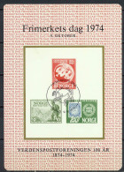 Norway 1974 UPU Centenary Vignette MNH - U.P.U.