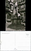 Ansichtskarte Bernkastel-Kues Berncastel-Cues St.-Michael-Brunnen 1959 - Bernkastel-Kues