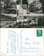 Asbach-Schmalkalden Lindenplatz, Panorama, Café, Harthelstein 1968 - Schmalkalden