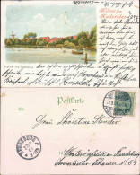 Hadersleben Haderslev Panorama-Ansicht Vom Fluss Und Dem Ort - Zeichnung 1901 - Dinamarca