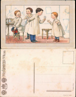 Ansichtskarte  Scherzkarten - Kinder Immitieren 1908 - Humour