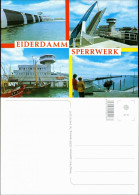 Ansichtskarte Wesselburenerkoog Eiderdamm Sperrwerk 1990 - Andere & Zonder Classificatie
