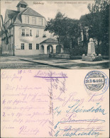 Ansichtskarte Radeburg Kirchplatz - Gedenkstein 1915  - Autres & Non Classés