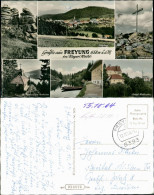 Freyung Dreisessel, Panorama,   Kapelle Am Rachelsee, Schloss Wolfenstein 1964 - Freyung