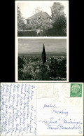 Ansichtskarte Freiburg Im Breisgau Panorama-Ansicht Mit Kirche Und Villa 1958 - Freiburg I. Br.