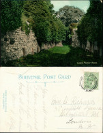 Postcard Lewes Kloster Lewes - Bewachsene Ruinen 1909 - Sonstige & Ohne Zuordnung