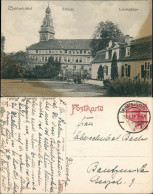 Ansichtskarte Wolfenbüttel Schloß Mit Lessinghaus 1919 - Wolfenbüttel