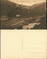 Ansichtskarte Obernhof (Lahn) Kloster Arnstein Mit Lahn 1925 - Autres & Non Classés